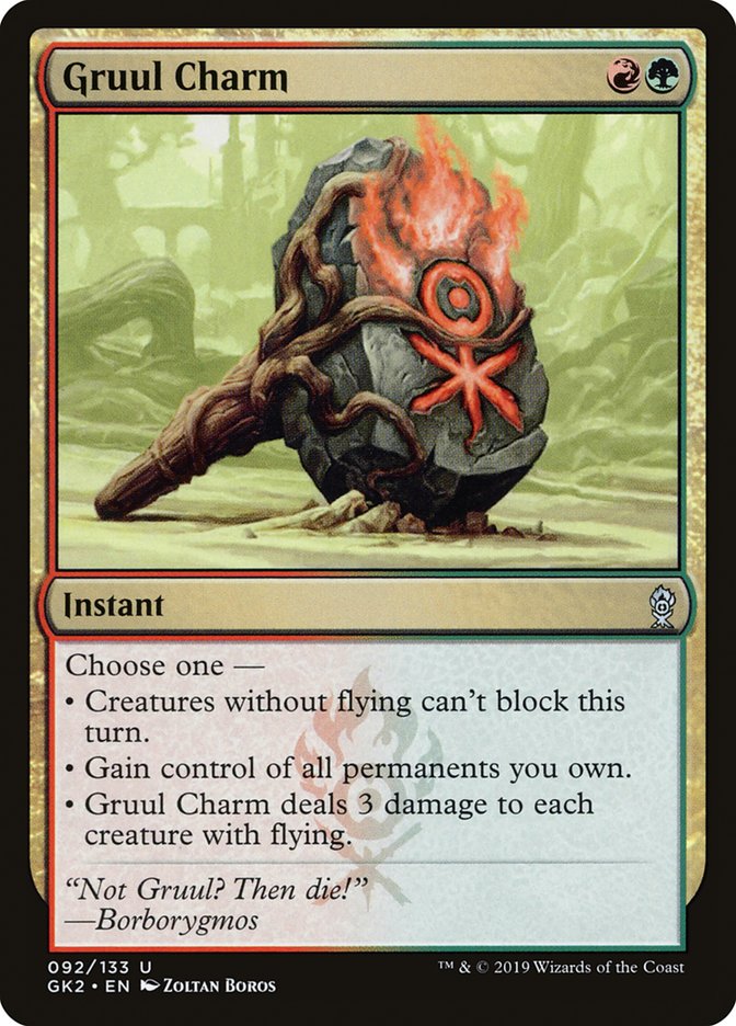 Gruul Charm [Ravnica Allegiance Guild Kit] | Good Games Cannington