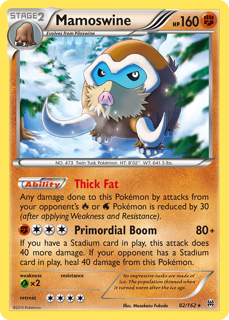 Mamoswine (82/162) [XY: BREAKthrough] | Good Games Cannington