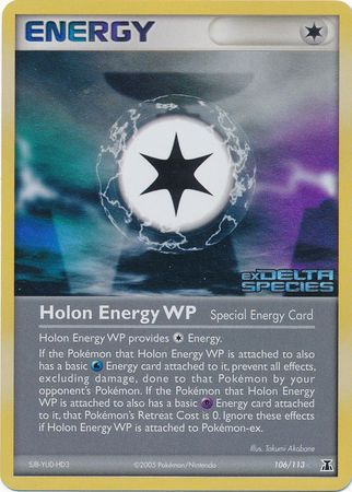 Holon Energy WP (106/113) (Stamped) [EX: Delta Species] | Good Games Cannington