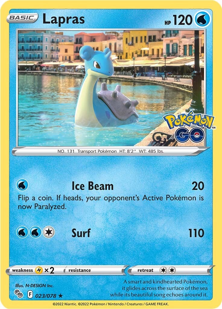 Lapras (023/078) [Pokémon GO] | Good Games Cannington