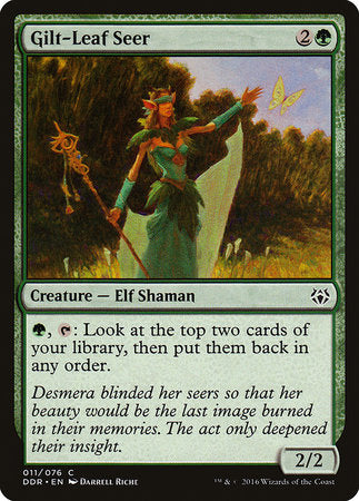 Gilt-Leaf Seer [Duel Decks: Nissa vs. Ob Nixilis] | Good Games Cannington