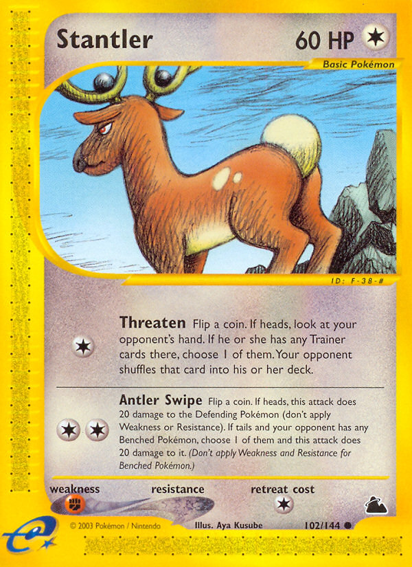 Stantler (102/144) [Skyridge] | Good Games Cannington
