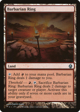 Barbarian Ring [Premium Deck Series: Fire and Lightning] | Good Games Cannington