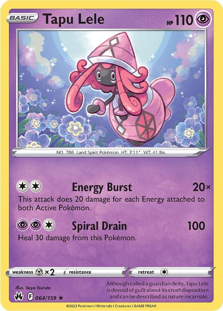 Tapu Lele (064/159) [Sword & Shield: Crown Zenith] | Good Games Cannington