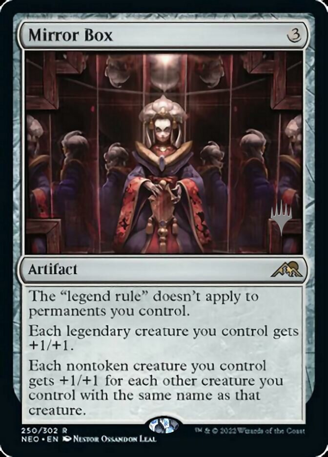 Mirror Box (Promo Pack) [Kamigawa: Neon Dynasty Promos] | Good Games Cannington