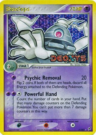 Dusclops (7/107) (Stamped) [EX: Deoxys] | Good Games Cannington