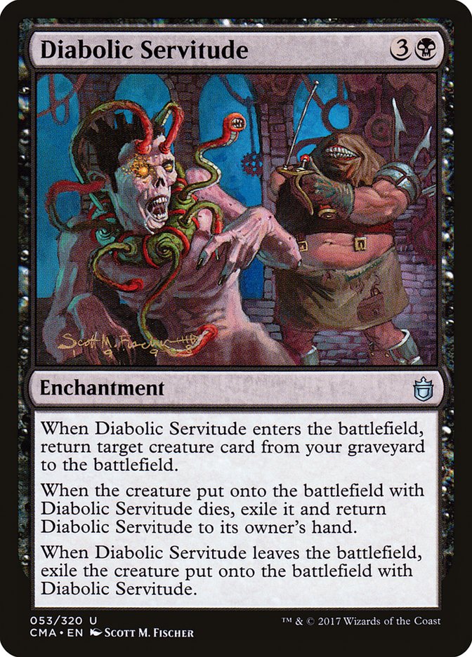 Diabolic Servitude [Commander Anthology] | Good Games Cannington