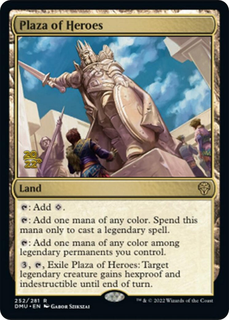 Plaza of Heroes [Dominaria United Prerelease Promos] | Good Games Cannington