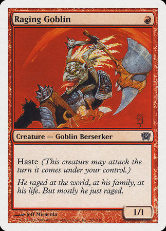 Raging Goblin [Ninth Edition] | Good Games Cannington