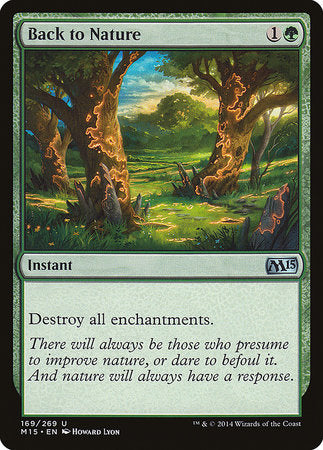 Back to Nature [Magic 2015] | Good Games Cannington