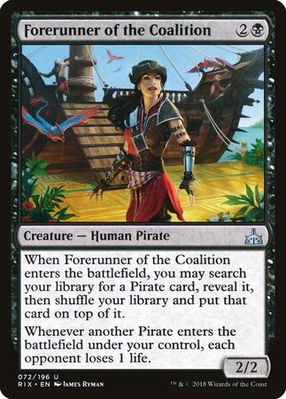 Forerunner of the Coalition [Rivals of Ixalan] | Good Games Cannington