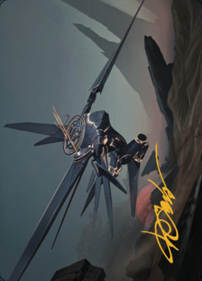 Steel Seraph Art Card (Gold-Stamped Signature) [The Brothers' War Art Series] | Good Games Cannington