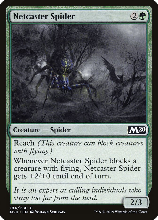 Netcaster Spider [Core Set 2020] | Good Games Cannington