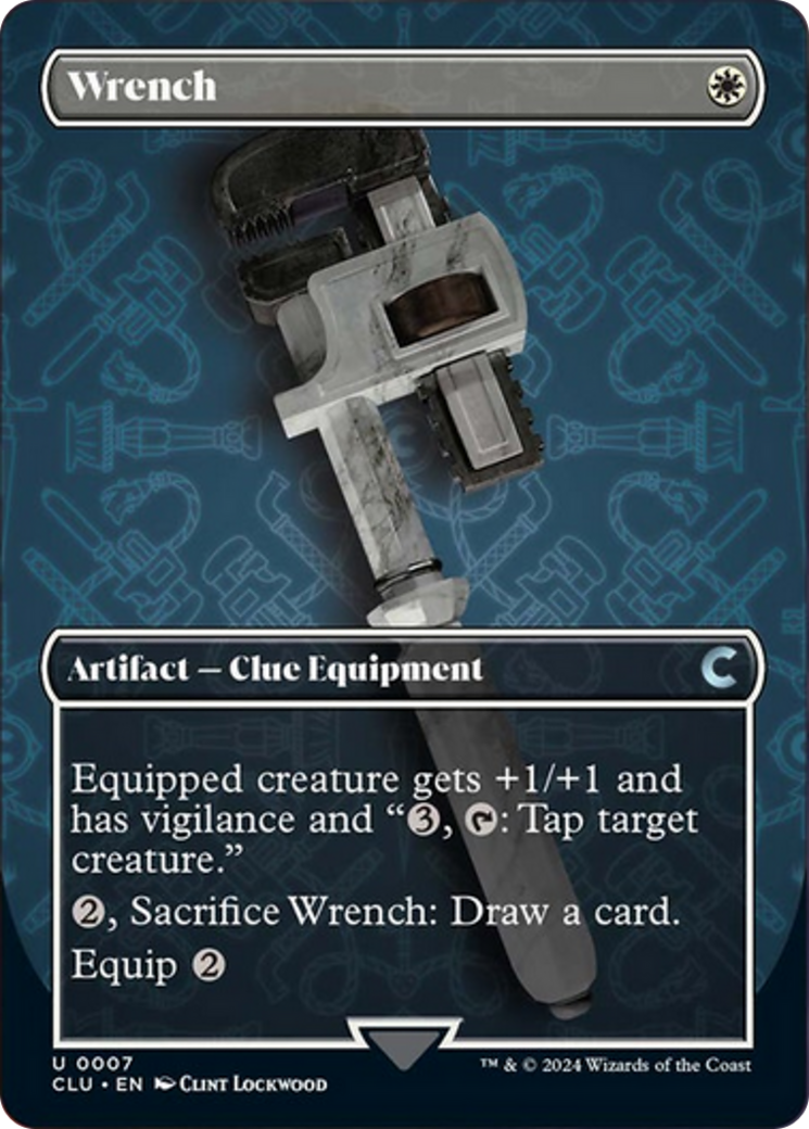 Wrench (Borderless) [Ravnica: Clue Edition] | Good Games Cannington