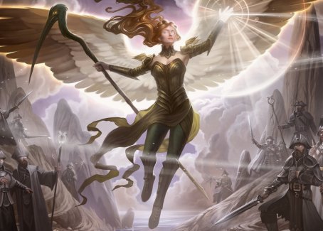 Sigarda's Splendor Art Card [Innistrad: Midnight Hunt Art Series] | Good Games Cannington