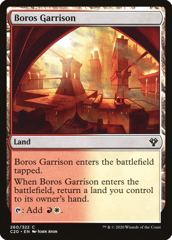 Boros Garrison [Commander 2020] | Good Games Cannington
