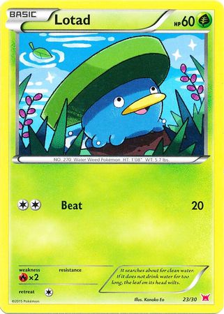 Lotad (23/30) [XY: Trainer Kit 2 - Latias] | Good Games Cannington