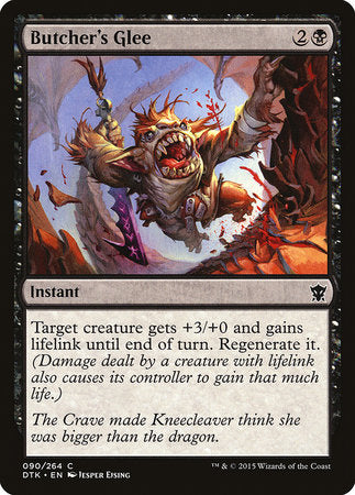 Butcher's Glee [Dragons of Tarkir] | Good Games Cannington