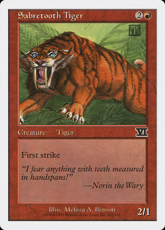 Sabretooth Tiger [Classic Sixth Edition] | Good Games Cannington