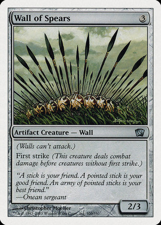Wall of Spears [Eighth Edition] | Good Games Cannington