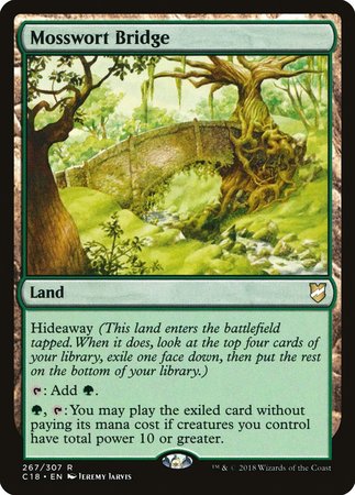 Mosswort Bridge [Commander 2018] | Good Games Cannington