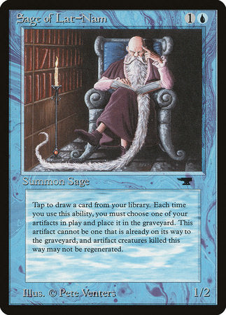 Sage of Lat-Nam [Antiquities] | Good Games Cannington