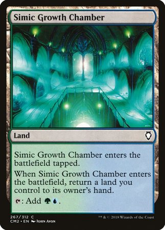 Simic Growth Chamber [Commander Anthology Volume II] | Good Games Cannington
