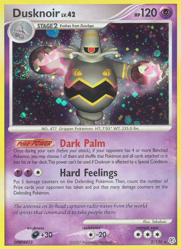 Dusknoir (2/130) [Diamond & Pearl: Base Set] | Good Games Cannington