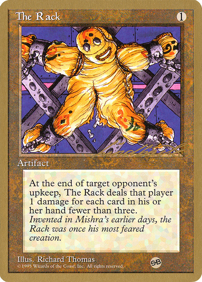 The Rack (Leon Lindback) (SB) [Pro Tour Collector Set] | Good Games Cannington