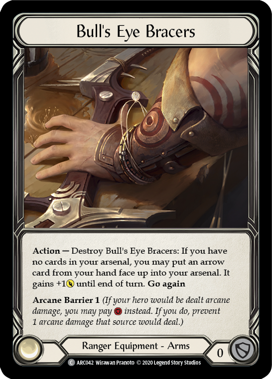 Bull's Eye Bracers [U-ARC042] Unlimited Normal | Good Games Cannington