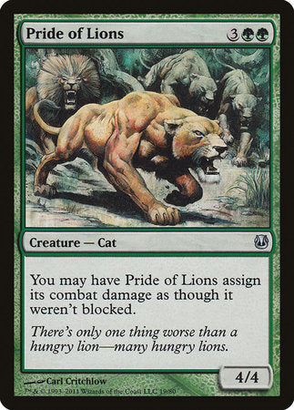 Pride of Lions [Duel Decks: Ajani vs. Nicol Bolas] | Good Games Cannington