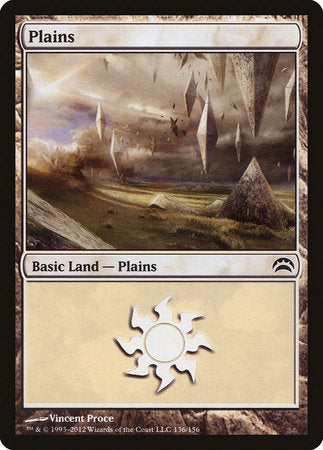 Plains (136) [Planechase 2012] | Good Games Cannington