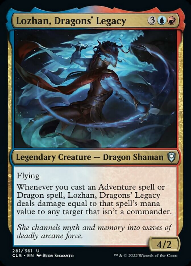 Lozhan, Dragons' Legacy [Commander Legends: Battle for Baldur's Gate] | Good Games Cannington