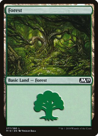 Forest (277) [Core Set 2019] | Good Games Cannington