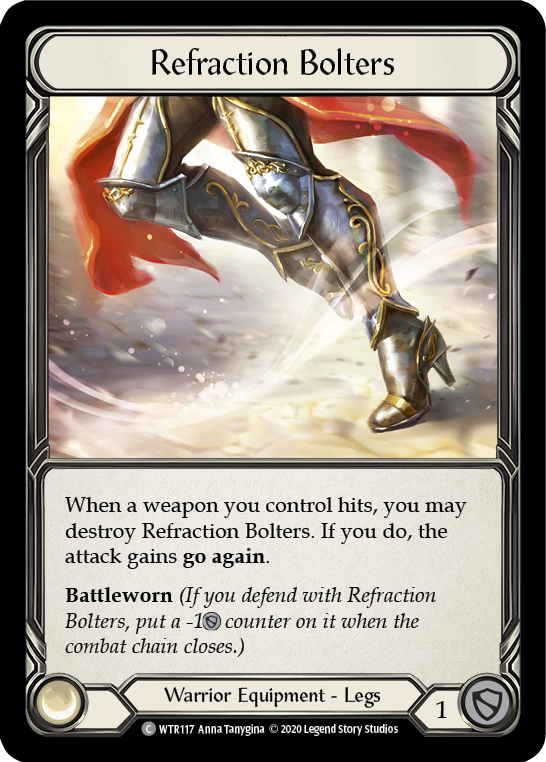 Refraction Bolters [U-WTR117] (Welcome to Rathe Unlimited)  Unlimited Rainbow Foil | Good Games Cannington