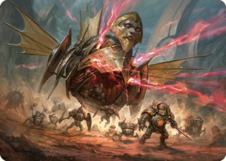 Liberator, Urza's Battlethopter Art Card [The Brothers' War Art Series] | Good Games Cannington