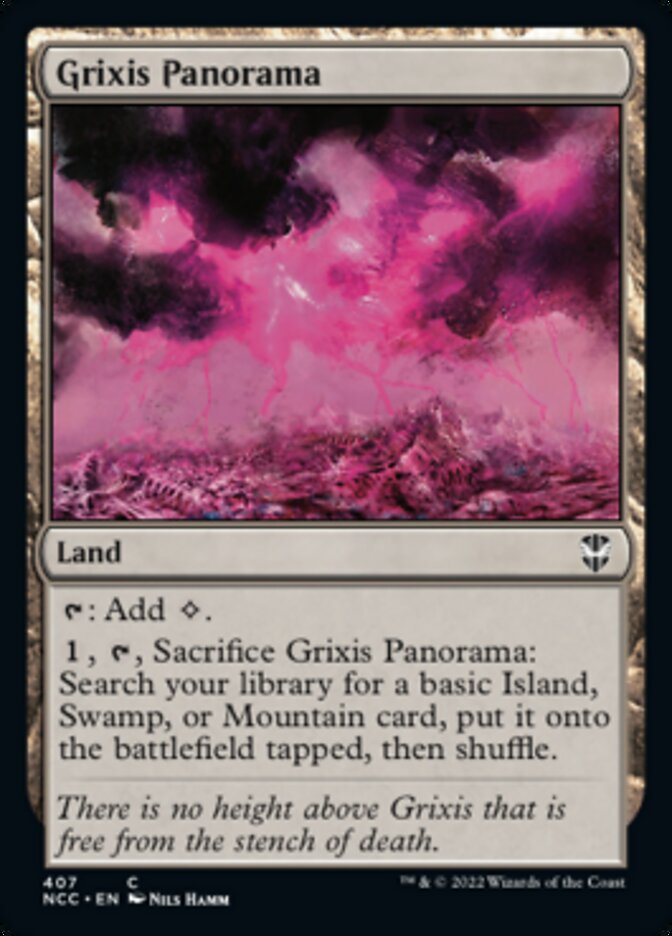 Grixis Panorama [Streets of New Capenna Commander] | Good Games Cannington