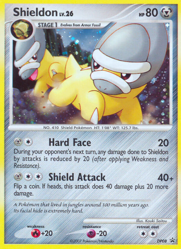 Shieldon (DP08) [Diamond & Pearl: Black Star Promos] | Good Games Cannington