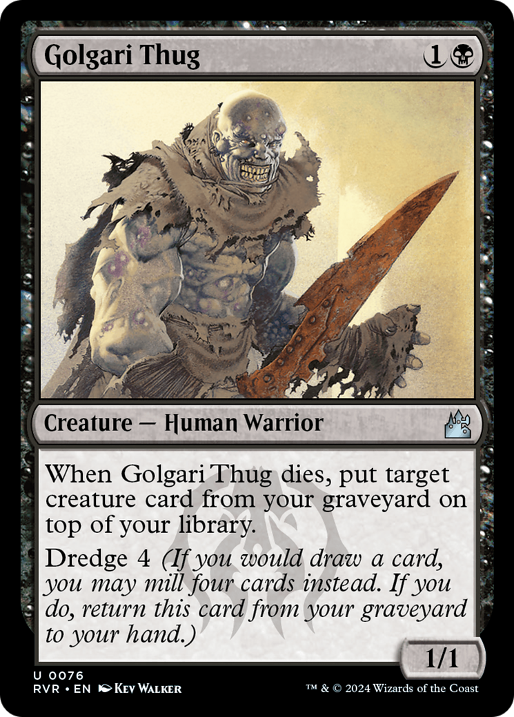 Golgari Thug [Ravnica Remastered] | Good Games Cannington