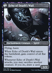 Tribute to Horobi // Echo of Death's Wail [Kamigawa: Neon Dynasty Prerelease Promos] | Good Games Cannington