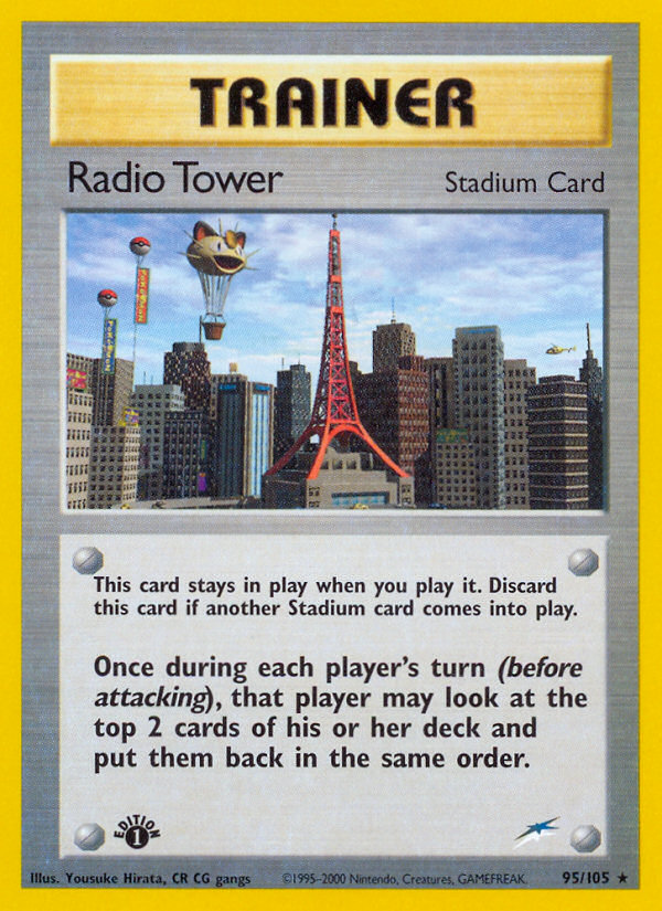 Radio Tower (95/105) [Neo Destiny 1st Edition] | Good Games Cannington