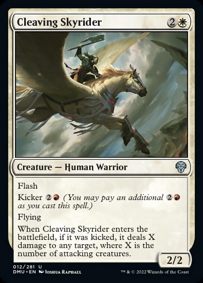 Cleaving Skyrider [Dominaria United] | Good Games Cannington