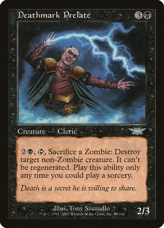 Deathmark Prelate [Legions] | Good Games Cannington