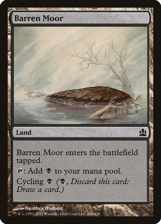 Barren Moor [Commander 2011] | Good Games Cannington