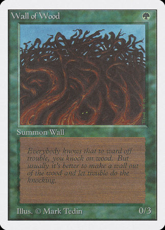 Wall of Wood [Unlimited Edition] | Good Games Cannington