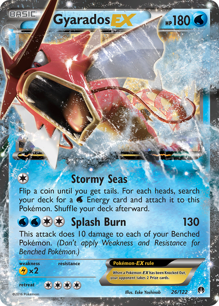 Gyarados EX (26/122) [XY: BREAKpoint] | Good Games Cannington