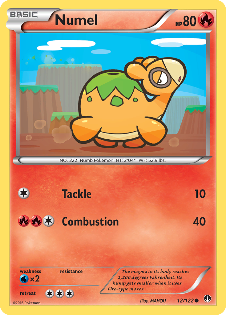 Numel (12/122) [XY: BREAKpoint] | Good Games Cannington