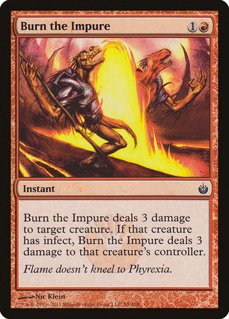 Burn the Impure [Mirrodin Besieged] | Good Games Cannington