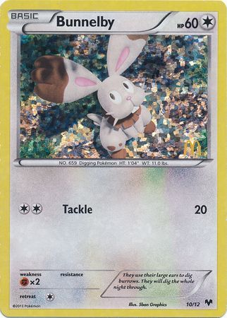Bunnelby (10/12) [McDonald's Promos: 2014 Collection] | Good Games Cannington