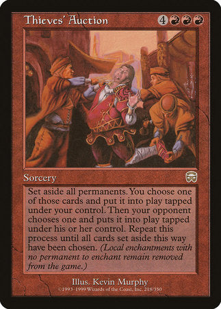 Thieves' Auction [Mercadian Masques] | Good Games Cannington